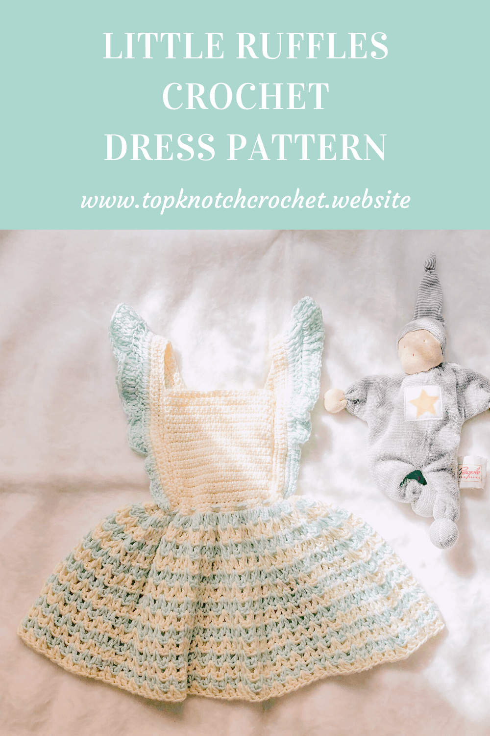 You are currently viewing Crochet Dress pattern with little Ruffles