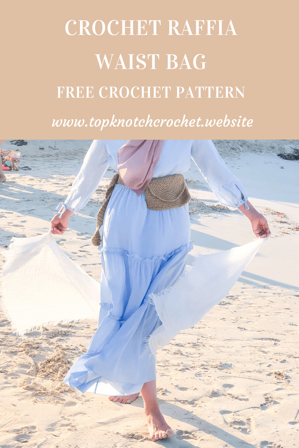 Read more about the article Crochet Raffia waist Bag- Free pattern and Photo tutorial