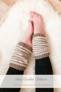 Read more about the article Slouchy Crochet leg warmers Free Pattern