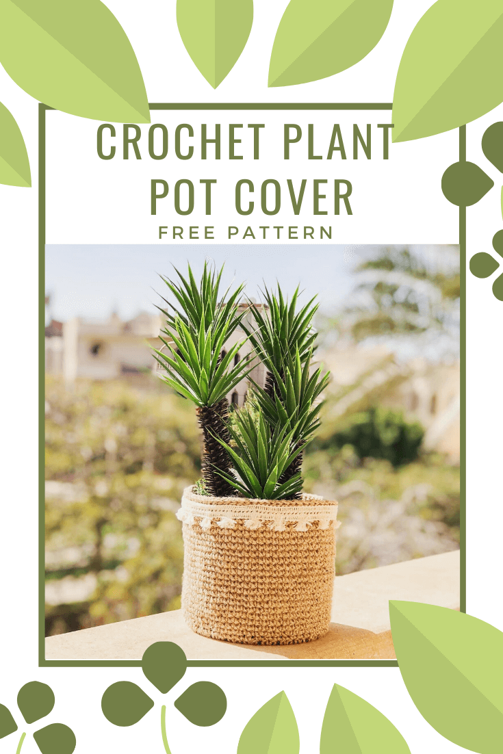 Crochet a plant pot cover!