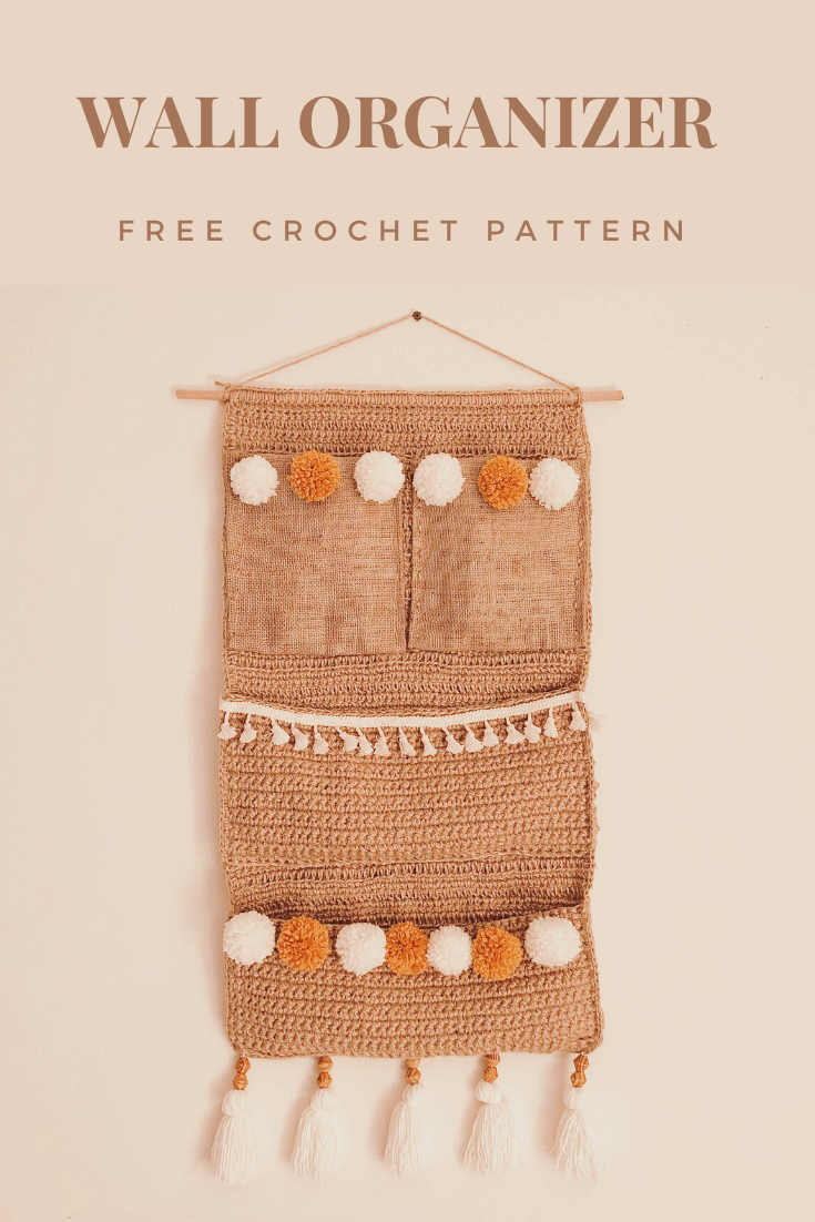 Read more about the article Crochet Wall Organizer – Free pattern & Photo Tutorial