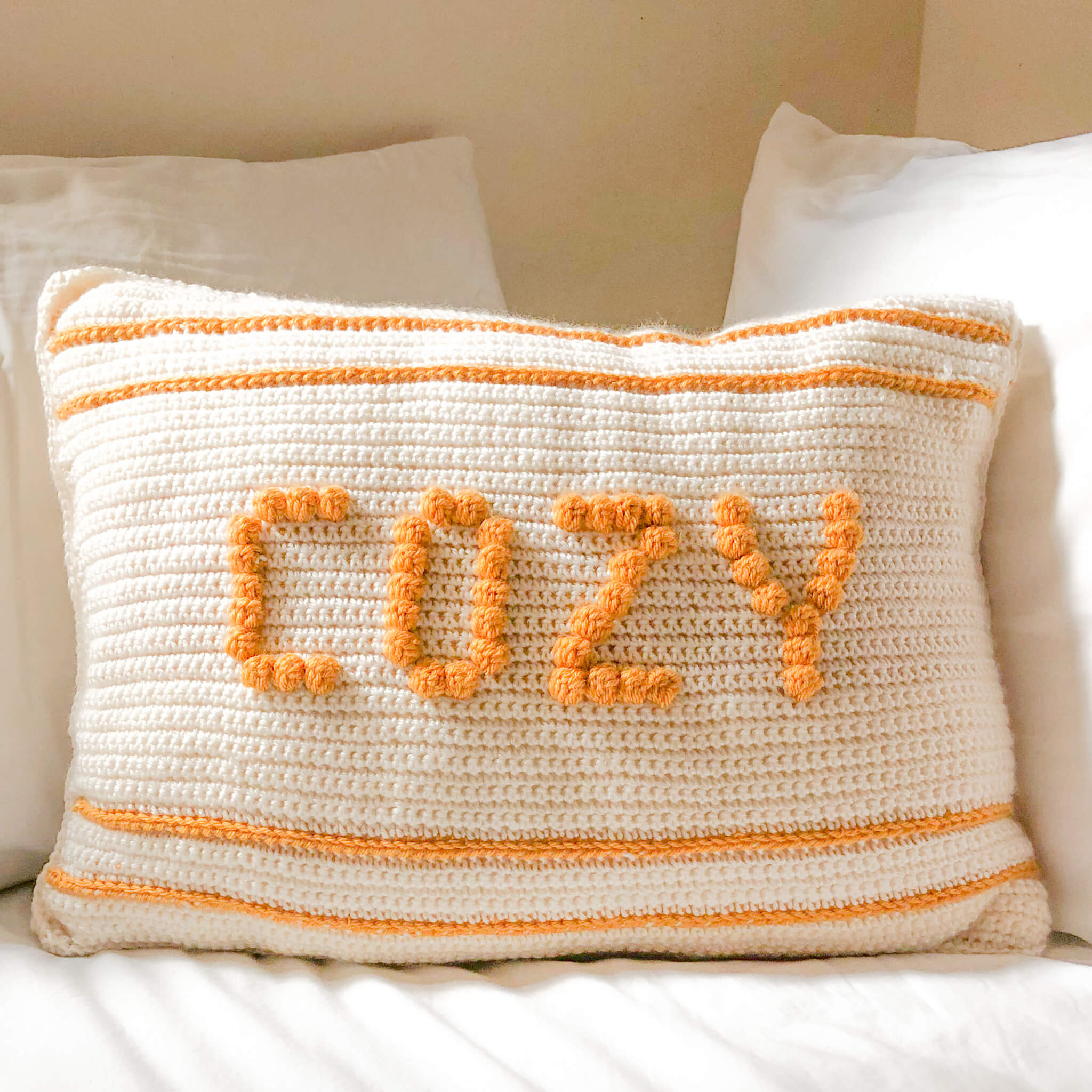 Read more about the article Cozy Crochet Cushion – Free Pattern.