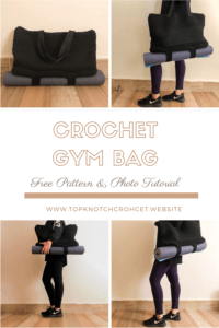 Read more about the article Crochet Gym Bag- Free Pattern & Photo Tutorial