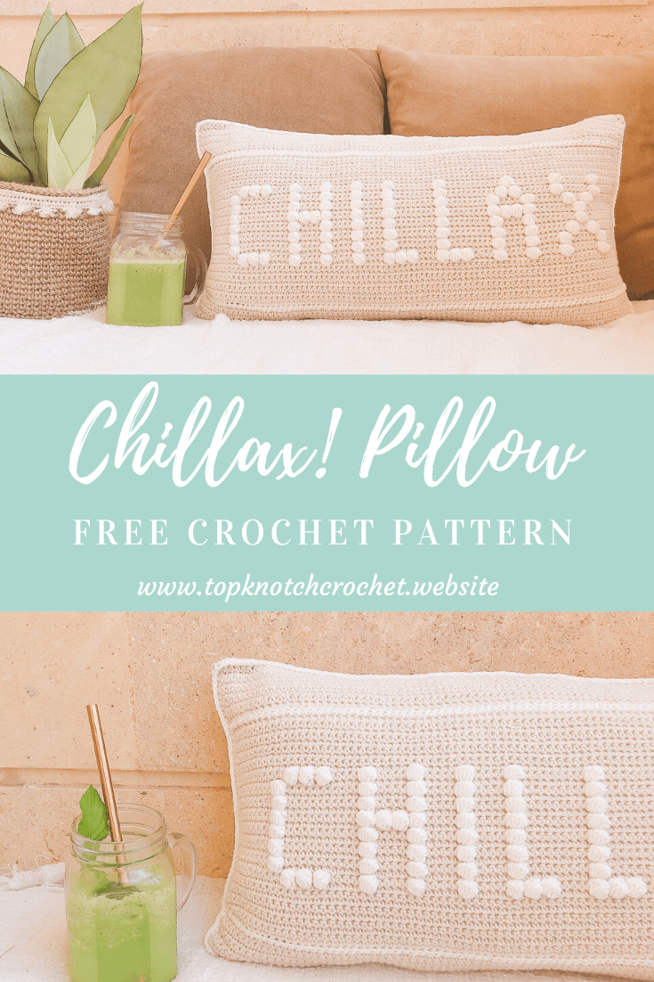 You are currently viewing CHILLAX! Free Crochet Pillow Pattern!