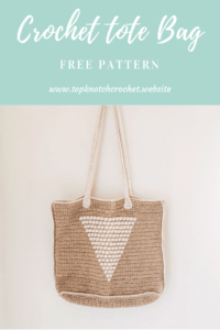 Read more about the article Straw Crochet Tote Bag – Free Crochet Pattern